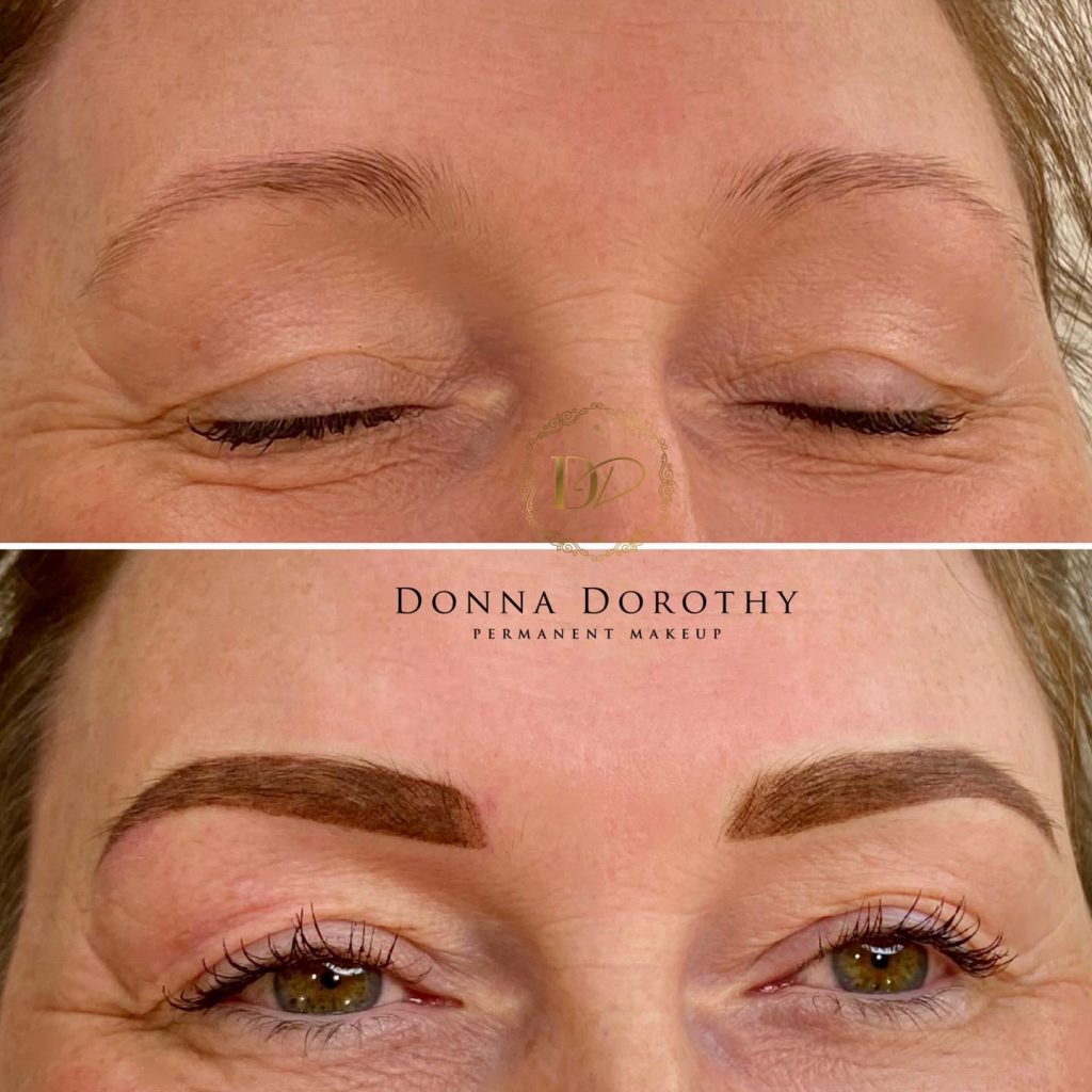 Powder brows at donna dorothy belfast